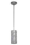 CANARM LTD. IPL137B01CH Blair 1 Bulb Mini Pendant Light, Chrome by Canarm