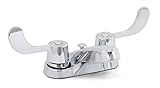 Premier 118257LF Bayview Lead-Free Centerset Two-Handle Lavatory Faucet with Brass Pop-Up, Chrome [並
