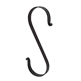 フェールSフックL アイアン 壁掛け かわいい アンティークブラック おしゃれ シンプル