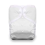 Thirsties One Size Pocket Diaper Snap, White by Thirsties [並行輸入品]