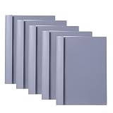 プラス レターファイル PP レポートファイル A4S 透明表紙 5冊 ブルー 82-004 ×5 FL-101RT