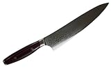 ヤクセル 包丁 210mm シェフナイフ 日本製 ダマスカス 曜 101層鋼 31245