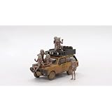 TrueScale Miniatures MINI GT 1/64 レンジ ローバー 1982 キャメルトロフィー パプアニューギニア セット 完成品