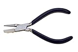Nylon Jaw Coiling Pliers, Half Round and Flat Jaw, 5-1/2 Inches [並行輸入品]