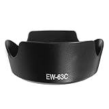 EW-63C レンズフード EW63C EF-S 18-55mm F/3.5-5.6 IS 58mm カメラレンズ用 Protetor EW 63C EW 63C マウント サンシェード レンズ Proetctor 交換用 EF-S 18-55mm F/3.5-5.6 IS 58mm レンズ用