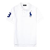 POLO RALPH LAUREN (ポロ ラルフローレン) ポロシャツ 男の子 キッズ 子供服 ビックポニー 半袖 春夏 7(6～7歳) [並行輸入品]