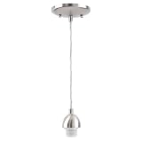Westinghouse Lighting 7028400 Single-Light Mini-Pendant Kit with Nickel Finish [並行輸入品]