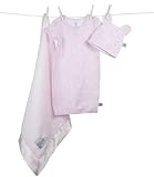 リトルジラフ Little Giraffe ベビー肌着 【正規代理店輸入】  Bella ソレイユ 新生児スターターキット  0-6m (ピンク) lg0074-02