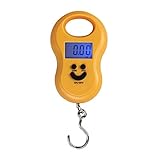 Lifepartner 旅行はかり ラゲッジチェッカー 荷物測り 計量器 携帯式 電子 吊り下げ式 最大50KG (オレンジ)
