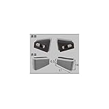 LIXIL メンテナンス部品 窓 サッシ用部品 ピース クリップ 振れ止め アルミサッシ 結露受けピース ホワイト[AZGW0005] *製品色・形状等仕様変更になる場合があります*