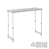 天馬/TENMA プロフィックス 押入れ整理棚 幅76-93/高さ48-80cm 縦横伸縮 4個組/ ピタッ!と伸びるん棚 トールタイプ ベージュ