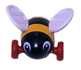 木製　木のおもちゃ 木製トイ ブリオ　ベビートイ　おもちゃ　知育玩具　コロコロトイ　出産祝い　ギフト　ベビー用品 (ハチさん)