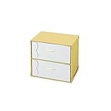 クラフト２段チェスト／イエロー Ｂ