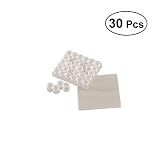 ultnice 30pcsジュエリーストレージオーガナイザー透明ボトルクリアプラスチックビーズストレージ