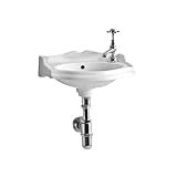 Whitehaus ar035-r中国14 – 3 / 4 "壁マウント浴室シンクwith 1穴ドリルA、 AR035R 1