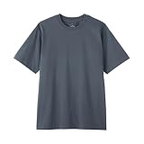 無印良品 紳士 天竺編みクルーネック半袖Tシャツ メンズ AB1MIA6S ネイビー S