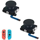 SensaBliss For switch joy-con 修理 Switch用 修理ツール 右／左 センサーアナログジョイスティックSwitch用NS Joy-con対応 スイッチパーツ switch用ジョイコン交換対応 3Dアナログレバー 2個セット