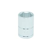 Urrea 5424HM 1/2-Inch Drive 6-Point 24mm Long Chrome Socket by Urrea