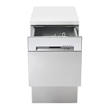 RENLIG レーンリグ 引き出し式食器洗い機, ステンレススチール, グレーヴスタ ステンレススチール 091.239.83