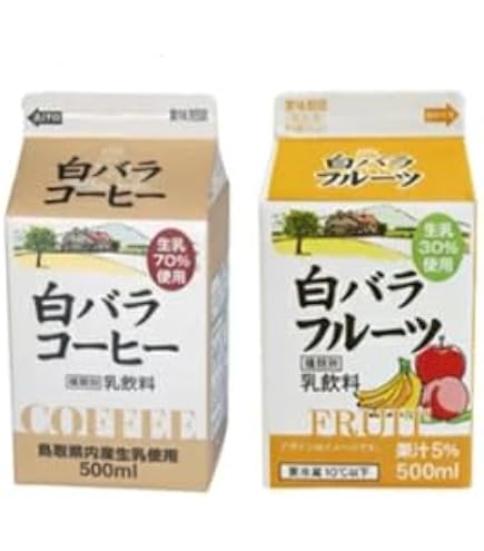 Amazon.co.jp: 白バラ コーヒー・フルーツ 200ml×各6本入 クール便 紙