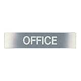 シロクマ サイン OFFICE NS-1-8 230m/m×50m/m×1t ステンレス