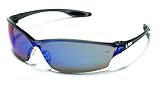 Crews LW218 Law 2 Safety Glasses Polycarbonate Blue Mirror Lens, 1 Pair [並行輸入品]
