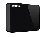 東芝Canvioアドバンス4TBポータブル外付けハードドライブUSB 3.0、ブラック（HDTC940XK3CA）