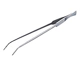 技工ピンセット(先曲がり型) 250mm /2-5661-02