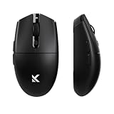 MCHOSE G3 A ゲーミングマウス ワイヤレス 無線 12000DPI PAW3311 Bluetooth / 2.4Ghz / USB-C接続 バッテリー800mAh 3色選択可能 ブラック 【国内正規品】
