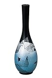 九谷焼 8.5号花瓶 銀彩