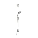 Rohl D96001PN Ocean4 Hand Shower with Slide Bar and Hose, Polished Nickel [並行輸入品]