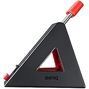 BenQ Zowie CAMADE II ゲーミングマウスバンジー | プロフェッショナルEsportグレードパフォーマンス | ケーブル管理 | 旅行準備 | ブラック/レッド