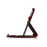 LuvTab? Apple iPad mini (7.9 inch) Slim Executive Wallet Case with Multi-angle Stand Function. Magne
