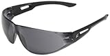 Edge Eyewear AB116 Kirova Safety Glasses, Black with Smoke Lens [並行輸入品]