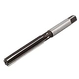 uxcell 機械リーマー マシンリーマ 機械拡穴器 HSS フライス盤 ６フルート シルバートーン