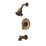 Pfister Treviso 1-Handle Tub & Shower Faucet, Velvet Aged Bronze [並行輸入品]
