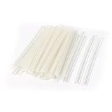 uxcell　グルースティックスティック　粘着　溶接棒　電気暖房　接着ガン　7×200mm　50個　EVA