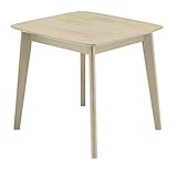 関家具(Sekikagu) ダイニングテーブル ナチュラル 幅75×奥行75×高さ70cm メラミン化粧天板 217551