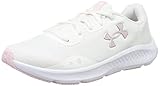 [アンダーアーマー] ランニングシューズ UAチャージド パスート3 テック レディース White/White/Prime Pink 26.0 cm