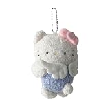 AS KNOW AS plus （アズノゥアズプラス） ASKNOWASPLUS ZY0548 Ｓａｎｒｉｏと一緒ＢＣ テンシキティ Ｆ 可愛い キーチェーン ボールチェーン ホワイト 天使 キティ キティちゃん