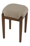 narumikk 木製スツール Olivia(オリビア) M ベージュ 30-201
