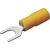 ニチフ端子工業 銅線用 環境配慮形 絶縁被覆付圧着端子(Y形)先開形 透明 TMEX 0.3Y-3.5N-CLR