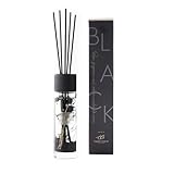 [Good to Great] リードディフューザー 110ml ウッドミスト ルームフレグランス ハーバリウム ディフューザー ルームフレグランス アロマ 芳香剤 プレゼント 贈り物 (BLACK/ミッドナイトリラックス)