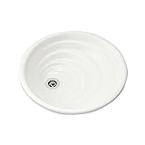 立水栓 パン ガーデンパン 水栓パン HAMON ホワイト 手洗い鉢 立水栓 水栓柱に設置