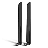 BINGFU トライバンド WiFi 6E アンテナ 5GHz 2.4GHz RP-SMA WiFi アンテナ (2 パック)