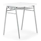 学習机 一人用 研修デスク aico スタックテーブル W670mm ホワイト TMT-6052