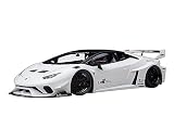 オートアート(AUTOart) 1/18 リバティーウォーク LB-シルエット ワークス ランボルギーニ ウラカン GT ホワイト 完成品