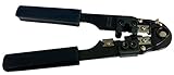 rj45イーサネットネットワークケーブル圧着ツールW /カットクリンプ、ストリップ機能