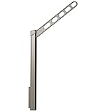 川口技研 腰壁用物干 ホスクリーン上下式 ステンカラー GPL-55-ST 2本1組