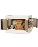 HAIXIN 収納ケース 収納ボックス 蓋付き 多方向から取り出せる 折りたたみ 収納キャビネッ 積み重ね 小物 収納 折り畳みコンテナ ボ